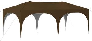 Namiot imprezowy rozkładany 575 x 288 x 245 cm Ciemnoszary