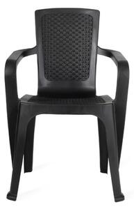 Fotel rattanowy Night 38 x 44 x 84 cm