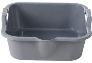 Plastikowa umywalka z odpływem Fog 7 l