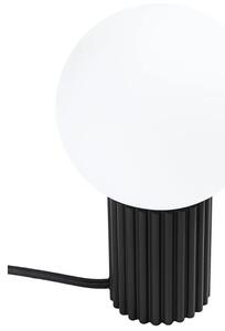 Czarna ryflowana lampa stołowa A3-D59