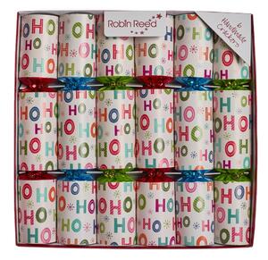 Crackery świąteczne zestaw 6 szt. Ho Ho Ho – Robin Reed
