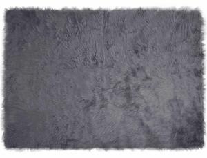 Dywan z sztucznej owczej skóry TAFALLA antracytowy 140 x 200 cm