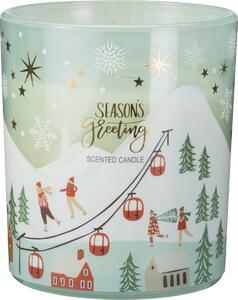 Świeca zapachowa Winter Fun, zapach Grib Forest, 270 g