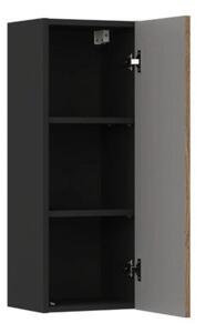 Szafka łazienkowa TALIA CASELLA 30 cm dąb casella/czarny mat