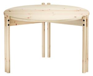 Naturalny okrągły stolik z litego drewna sosnowego ø 60 cm Sticks – Karup Design