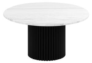 1058 stolik kawowy biały marmur 80 cm