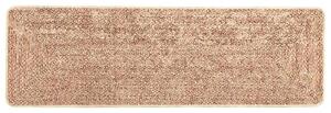 Chodnik dywanowy MARSA Żółty 100 x 300 cm Poliester i PVC