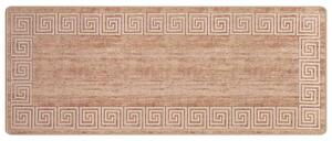 Chodnik dywanowy MARSA Biały 100 x 250 cm Poliester i PVC