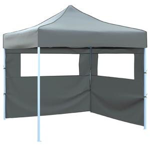 Namiot Imprezowy Antracyt 291 x 291 x 315 cm Materiał Oxford