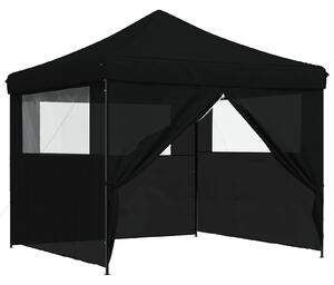 Namiot Imprezowy Czarny 292 x 292 x 315 cm Materiał Oxford