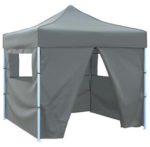 Namiot Imprezowy Antracyt 291 x 291 x 315 cm Materiał Oxford