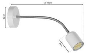 Kinkiet Candellux BALOON 1x wbudowany LED 21-85115