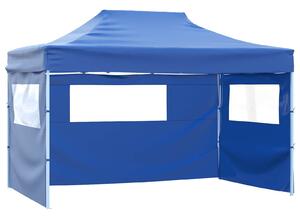 Namiot Imprezowy Niebieski 280 x 410 x 315 cm Materiał Oxford