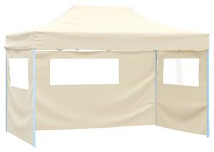 Namiot Imprezowy Kremowy 280 x 410 x 315 cm Materiał Oxford