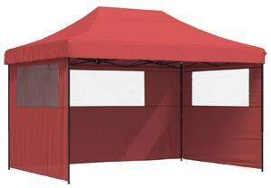 Namiot Imprezowy bordowy 279 x 410 x 315 cm Materiał Oxford