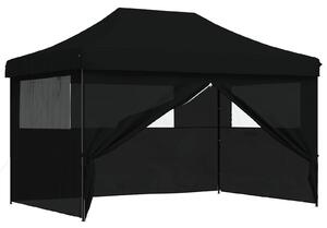 Namiot Imprezowy Czarny 279 x 410 x 315 cm Materiał Oxford