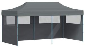 Namiot Imprezowy Antracyt 291 x 580 x 315 cm Materiał Oxford
