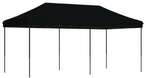 Namiot Imprezowy Czarny 292 x 580 x 315 cm Materiał Oxford