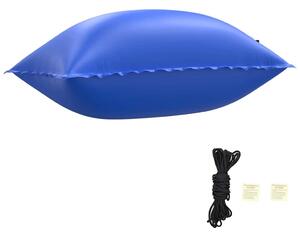 Poduszka basenowa na zimę Niebieski 380 x 180 x 140 cm PVC