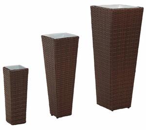 Zestaw na świeżym powietrzu 3 pcs Metal
