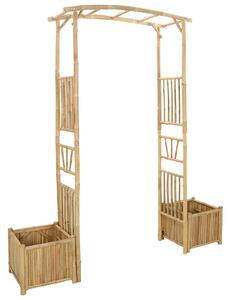 Łuk Ogrodowy Naturalny 177 x 40 x 205 cm Bambus