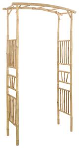 Łuk Ogrodowy Naturalny 110 x 40 x 205 cm Bambus