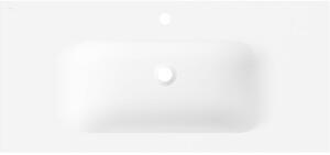 Mexen Vela umywalka wpuszczana w blat 101 x 46,5 cm, biała mat - 25231001