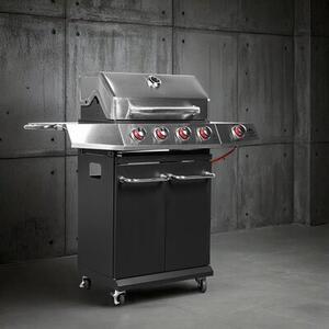 Grill ogrodowy gazowy BROWIN dragON BBQ G101 331200 11.7 kW 60 x 36.5 cm