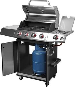 Grill ogrodowy gazowy BROWIN dragON BBQ G101 331200 11.7 kW 60 x 36.5 cm