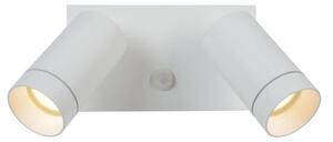 Biała lampa ścienna Taylor Sensor 2 w nowoczesnym stylu