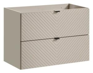 Szafka pod umywalkę VIVA CASHMERE 2S 80cm kaszmirowy mat
