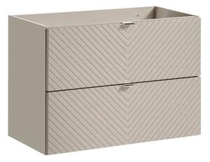 Szafka pod umywalkę VIVA CASHMERE 2S 80cm kaszmirowy mat