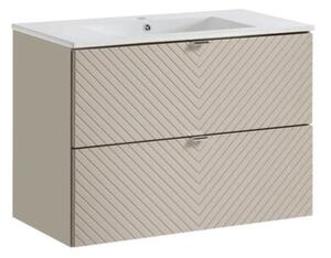 Szafka pod umywalkę VIVA CASHMERE 2S 80cm kaszmirowy mat