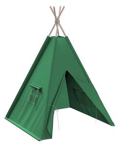 Dziecięcy namiot Tipi w zielonym kolorze