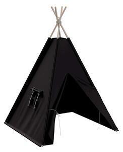 Bawełniany namiot Tipi w czarnym kolorze