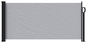 Rozkładany boczny markiz Szary 300 x 100 cm Poliester