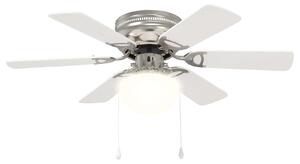 Wentylator sufitowy z lampą Ø 82 cm Biały