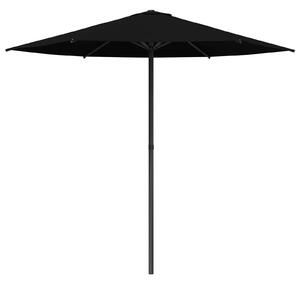 Parasolka ogrodowa 230 x 230 cm Poliester Prostokątny Czarny
