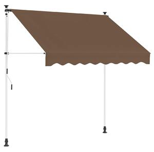 Ręczna markiza zwijana Ciemnoszary 100 cm