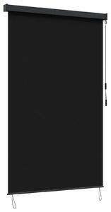 Roleta Czarny 60 x 250 cm Materiał i Aluminium
