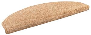 Samoprzylepne maty na schody 15 szt. 80 x 24,5 x 3,5 cm złoty