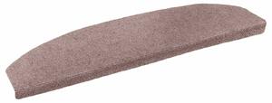 Samoprzylepne maty na schody 15 pcs Beżowy 80 x 24,5 x 3,5 cm
