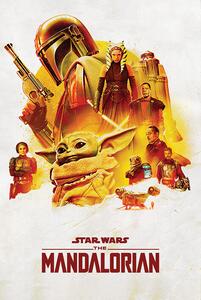 Plakat, Obraz Star Wars The Mandalorian - Adventure, (61 x 91.5 cm)