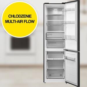 Lodówka MIDEA MDRB521MGA28O No Frost 201cm Stalowo-szary