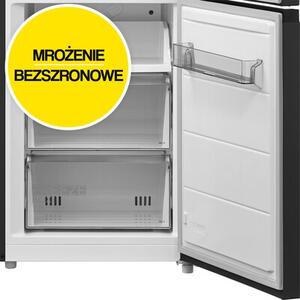 Lodówka MIDEA MDRB521MGA28O No Frost 201cm Stalowo-szary