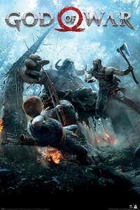 Plakat, Obraz PlayStation - God of War, (61 x 91.5 cm)