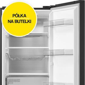 Lodówka MIDEA MDRB521MGA28O No Frost 201cm Stalowo-szary