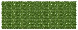 Parawan balkonowy z liśćmi Zielony i Żółty 400 x 150 cm