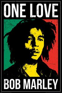 Plakat, Obraz Bob Marley - One Love, (61 x 91.5 cm)