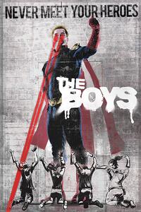 Plakat, Obraz The Boys - Homelander Stencil